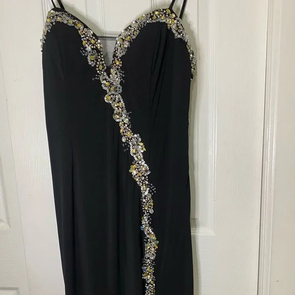 Dave & Johnny | Dresses | Vintage 9s Sheer Black Rhinestone Cocktail Party Dress Evening Gown Size 516 | Poshmark Dave & Johnny | Dresses | Vintage 9s Sheer Black Rhinestone Cocktail Party Dress Evening Gown Size 516 | Poshmark